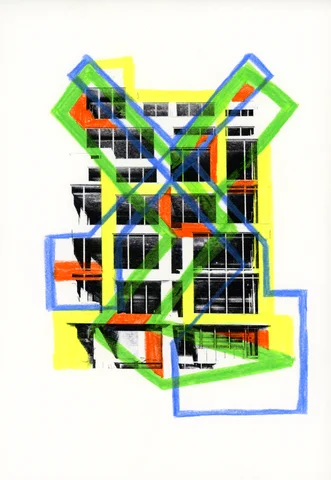 Bauten — Zeichnung 1